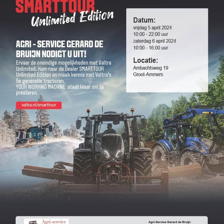  WELKOM op de SMARTTOUR van Valtra op